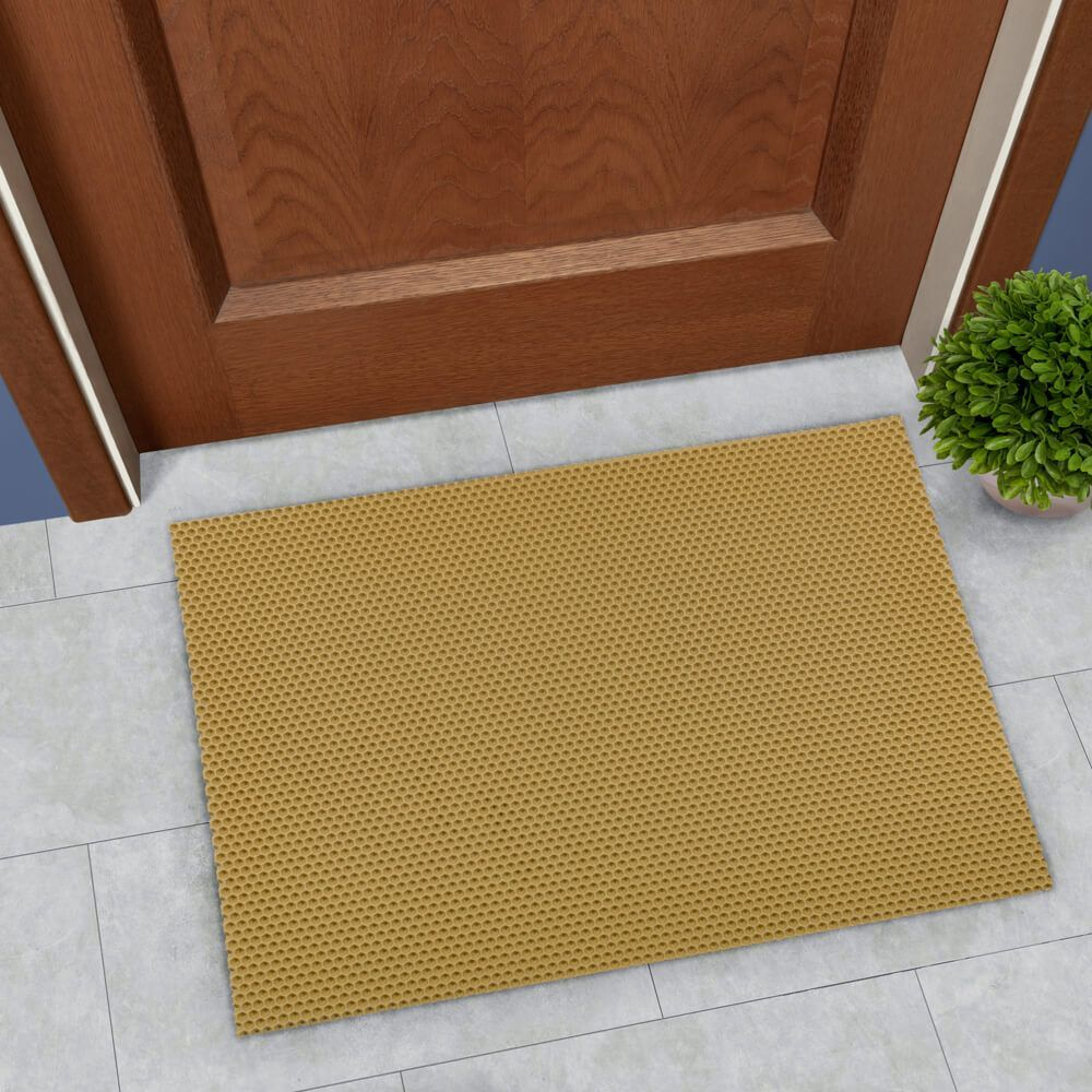 Коврик универсальный EVA "Соты" Бежевый 7502