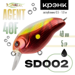 Воблер TsuYoki Agent 40F (40мм, 5гр)