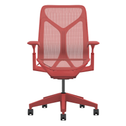 Кресло Herman Miller Cosm, средняя спинка, цвет Canyon, регулируемые подлокотники