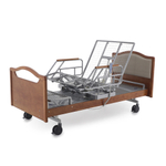 Кровать электрическая MED-MOS DB-2B с поворотным креслом в левую сторону (коричневый)