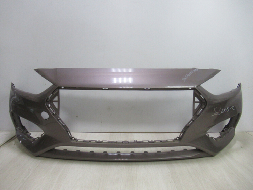 Бампер (ОРИГИНАЛ) окрашенный в цвет кузова Solaris (17-) (Серый U4G)