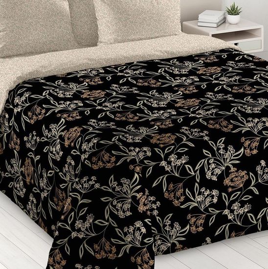 Комплект постельного белья Гербарий Зима-Лето перкаль