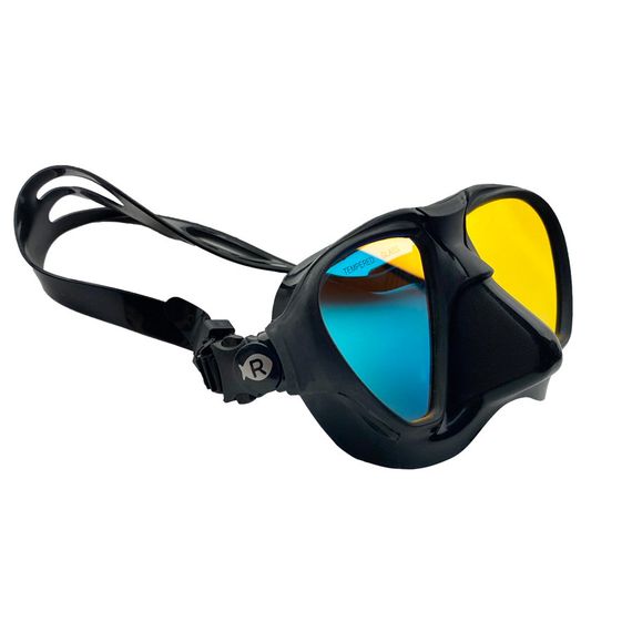 Маска с просветленными линзами Scorpena R черная