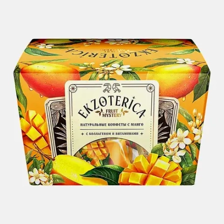 Конфеты желейные с натуральным пюре манго Ekzoterica 250г