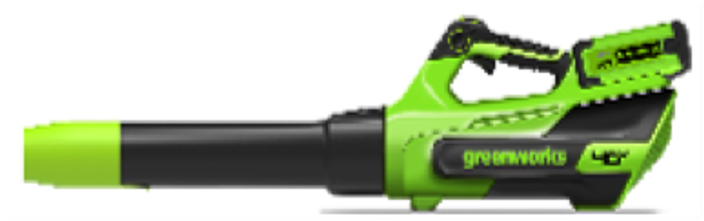 Воздуходувка аккумуляторная Greenworks Арт. 2408207UGB, 40V, АКБ 5Ач и быстрое ЗУ