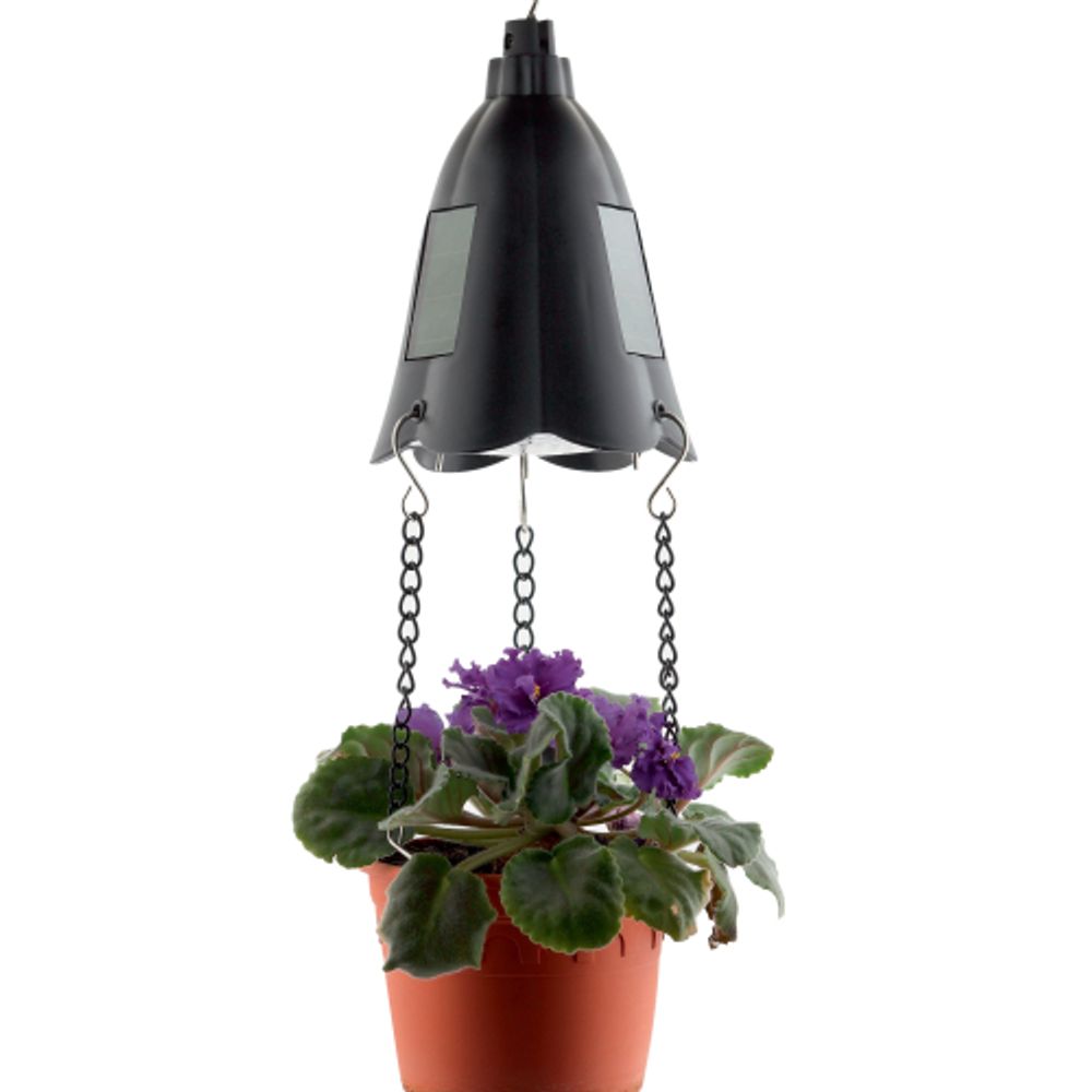 Светильник уличный ЭРА ERASF024-30 на солнечной батарее подвесной для подсветки кашпо