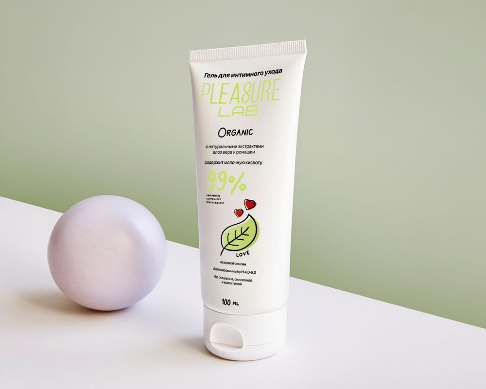 Натуральный Лубрикант Pleasure Lab Organic 100 мл 1180-01Lab