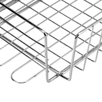 Решетка-гриль 300 х 400 х 65 мм, объемная, хромированная Sparta 69561