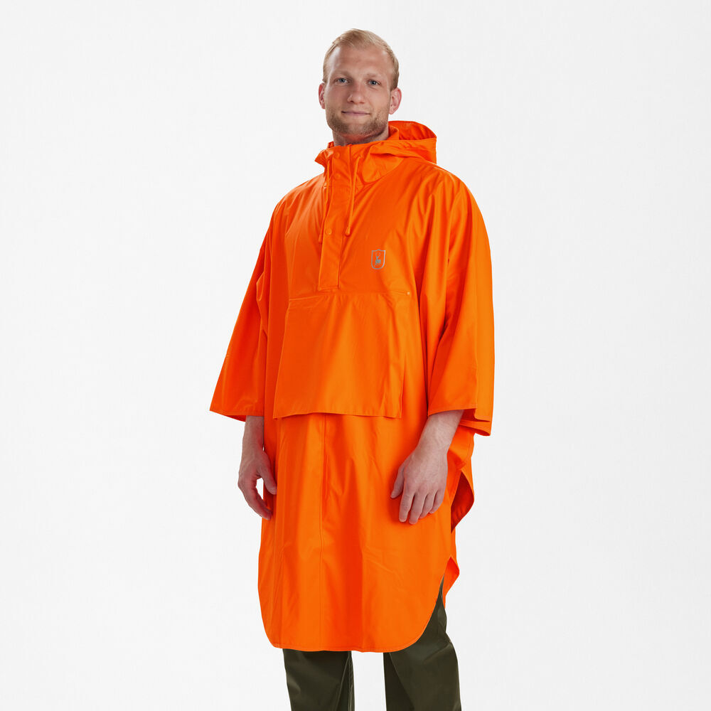 Дождевик-пончо Deerhunter Hurricane Rain (669 Orange)
