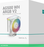 Кулер для процессора DeepCool AG500 WH ARGB V2 (R-AG500-WHAMMN-GJD)