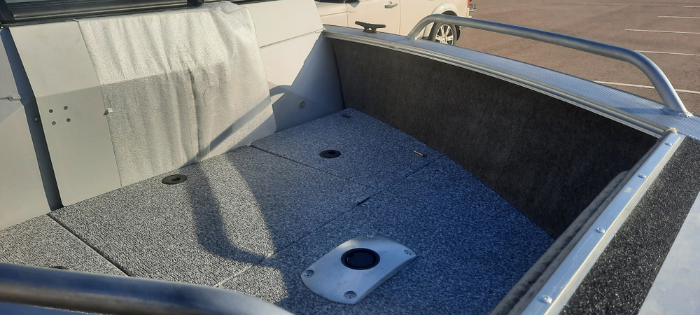 Готовый комплект: лодка Girgis 440 Fish + Yamaha F50LETL. Новый.