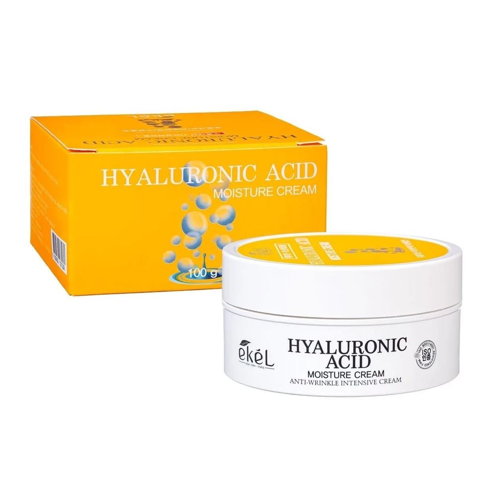 Крем для лица Ekel Hyaluronic Acid Moisture Cream увлажняющий с гиалуроновой кислотой 100 г