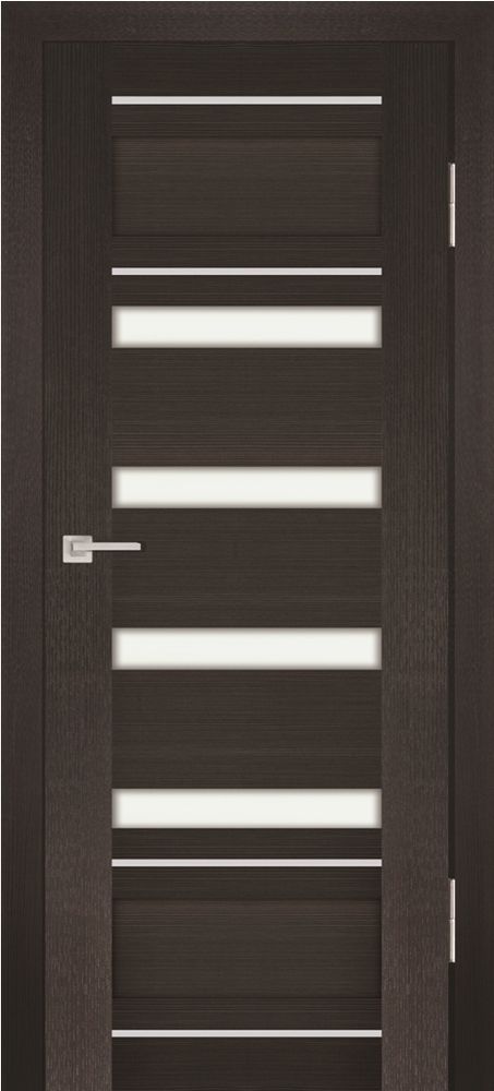 Дверь PS-36 / Цвет Венге Мелинга / белый сатинат / Двери PROFILO PORTE