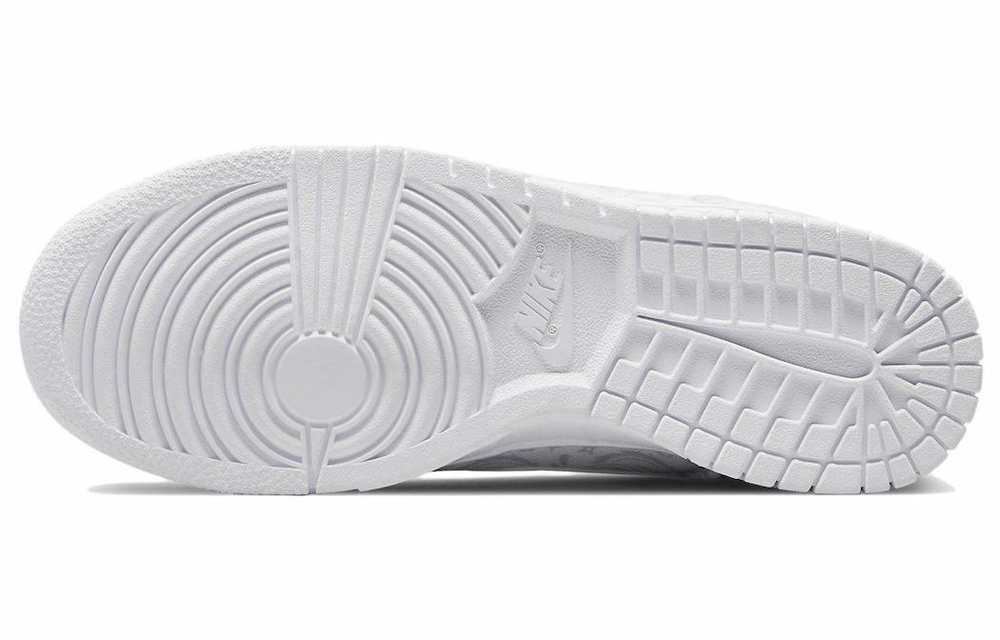 Кроссовки Nike Dunk Low Ess "White Paisley" (Женская размерная сетка)