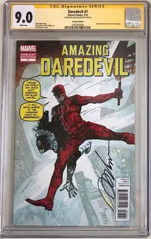 CGC  Daredevil #7. Автограф Алекс Малеев. Состояние 9,0