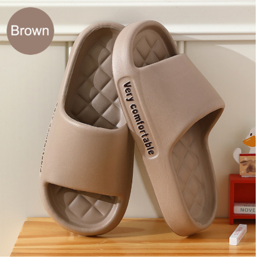 Шлепанцы "Very comfortable", коричневые