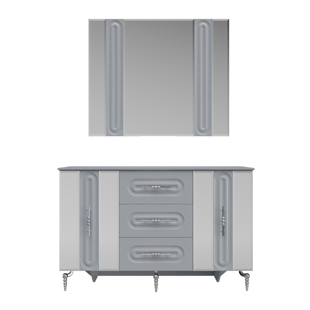 Коллекция “Галакси” серая серебро