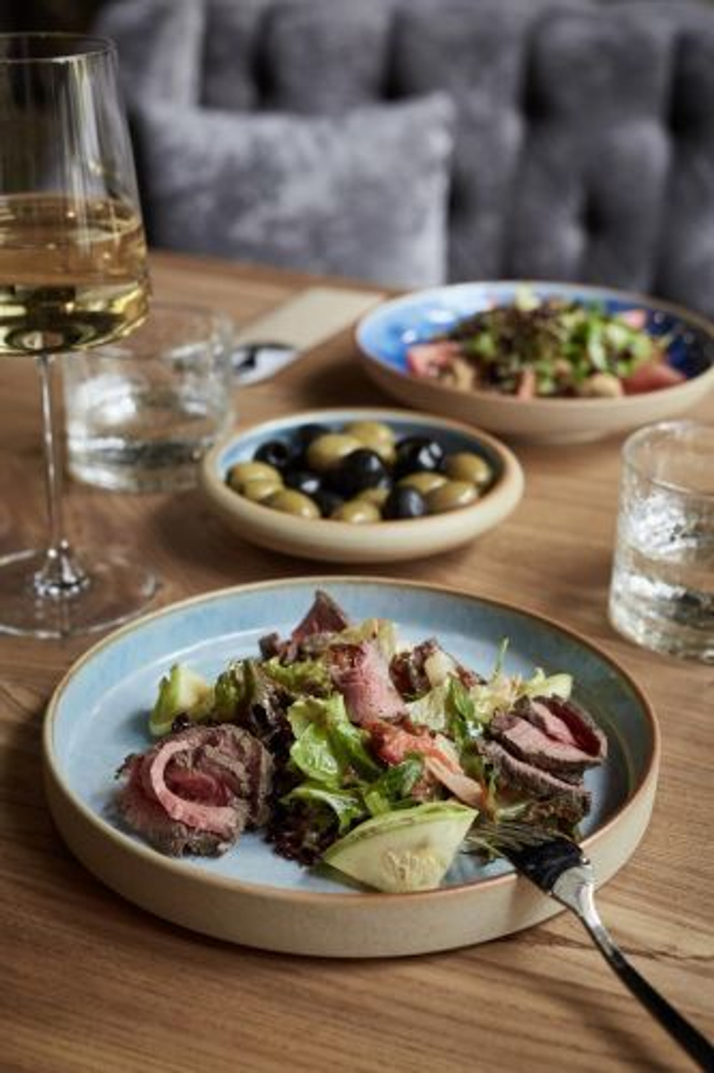 Тарелка с бортом 26 см, 600 мл,"Blue Panasia" P.L. Proff Cuisine