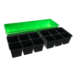 Минипарник для рассады 40 см (12 ячеек) зеленый