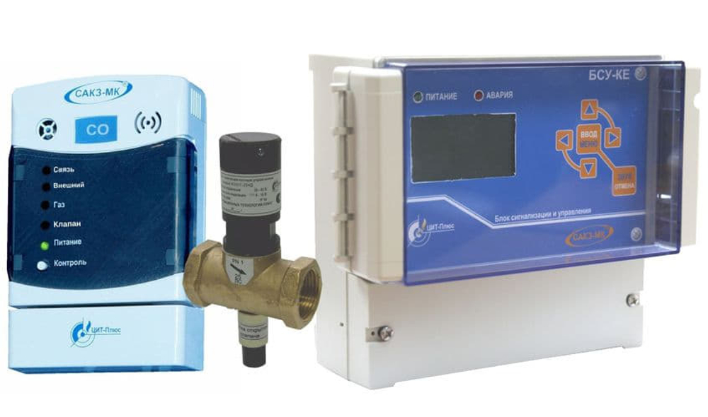 САКЗ-МК-1,-2,-3 система автоматического контроля загазованности