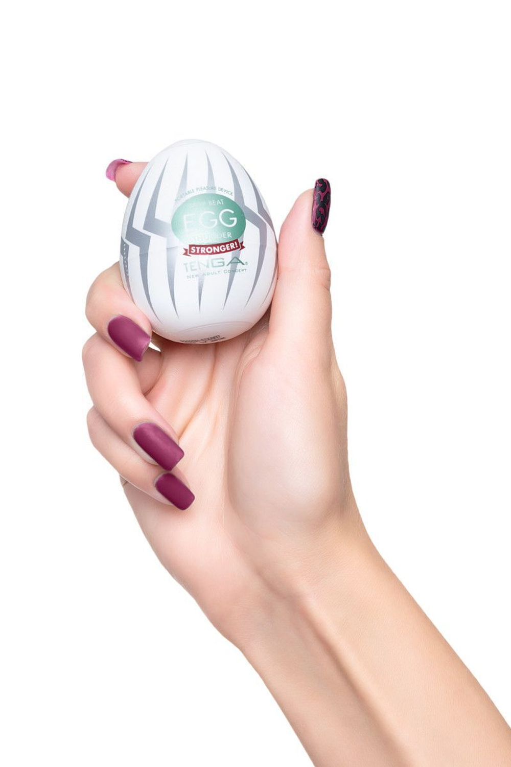Мастурбатор-яйцо THUNDER (Цвет: молочный)