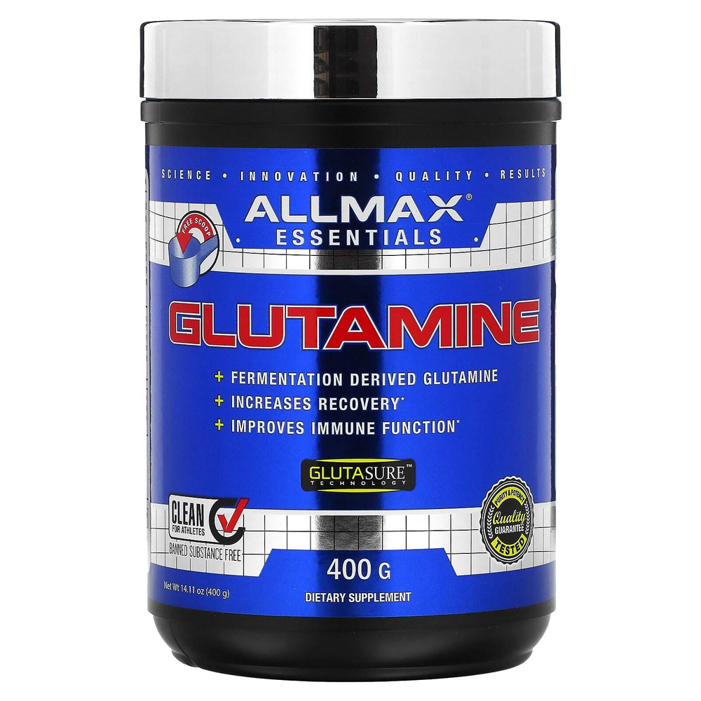 ALLMAX, Essentials, глутамин, 5 г, 400 г (14,11 унции)