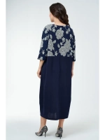 Платье в офис плотный теплый трикотаж