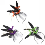 Ободок карнавальный «Темная королева», цвета в ассортименте