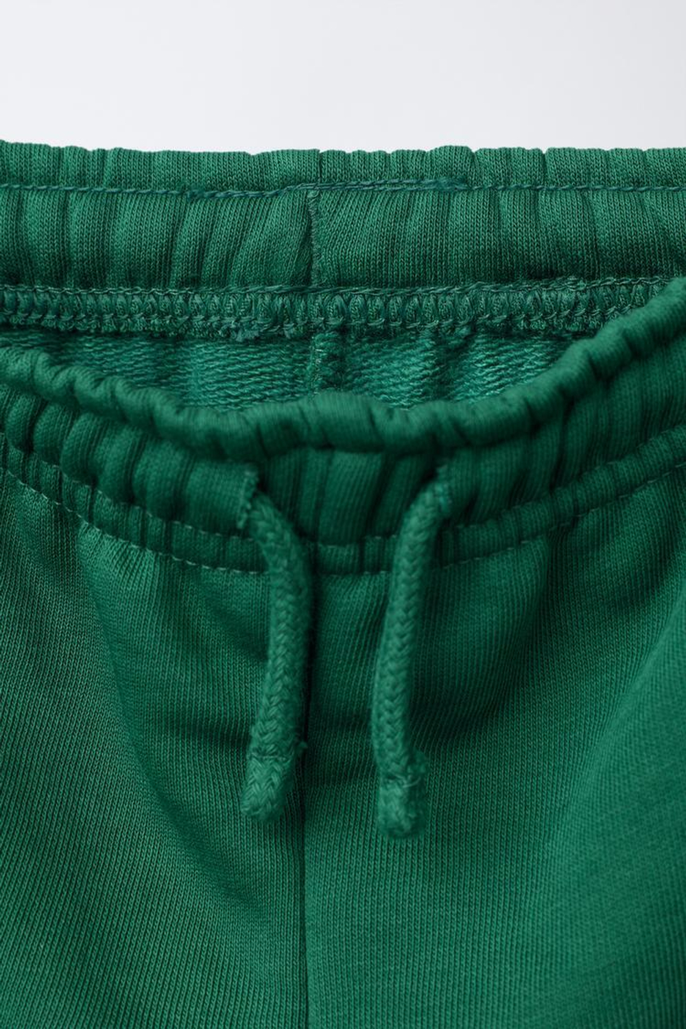 ZARA БАЗОВЫЕ БРЮКИ-ДЖОГГЕРЫ, ЗЕЛЕНЫЙ