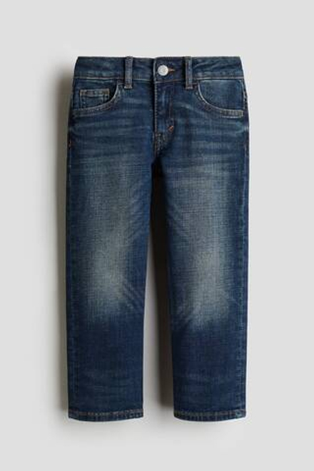 H&M Джинсы Relaxed Fit, выцветший синий