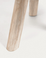 Кофейный столик Glenda из массива тика Ø 55 см