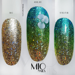 Гель-лак MIO NAILS Витраж №5, 8мл.