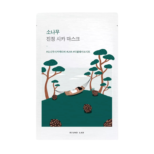 Round Lab Pine Calming Cica Mask Sheet 1шт