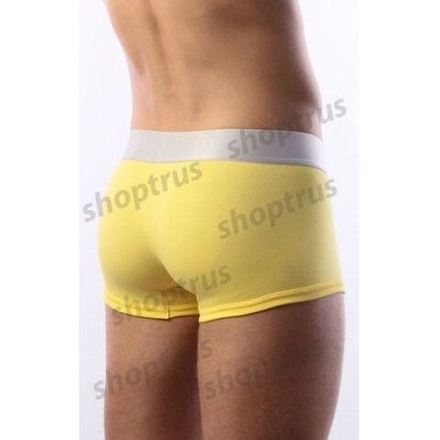 Мужские трусы боксеры Calvin Klein Mens Steel Yellow CK01107