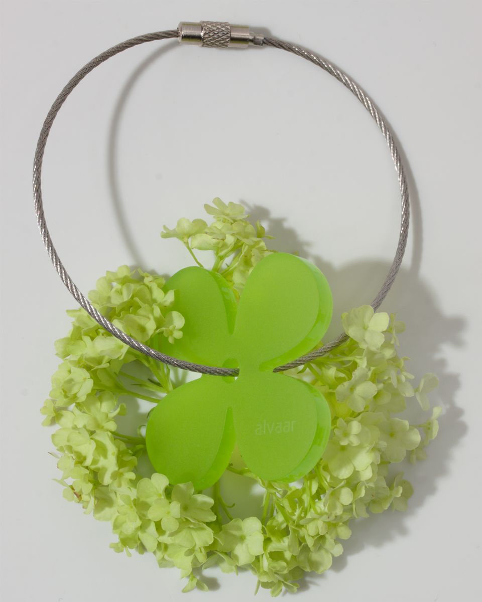 Большой Брелок Цветок Листок