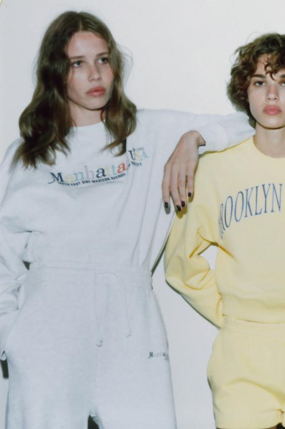 ZARA БРЮКИ В СТИЛЕ ПРЕППИ, СЕРЫЙ МЕЛАНЖ