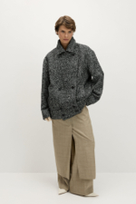 Брюки на поясе широкие