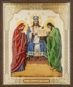 Икона "Царь Славы" 10х12 на МДФ-6