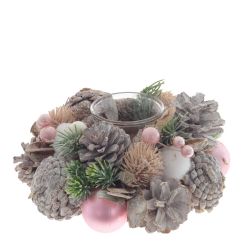 GAEM Подсвечник, L17 W17 H9 см