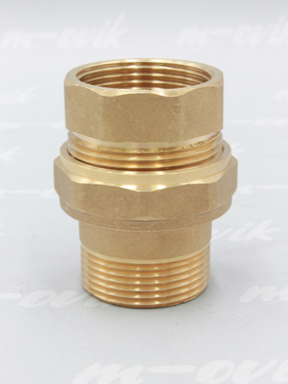 ViEiR Муфта американка ВР-НР 1 1/4" прямая (кольцо o-ring), латунь (HJK66)