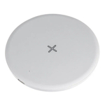 Зарядное устройство беспроводное WALKER WH-51, 15Вт, быстрый заряд Qi, белое