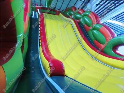 Коммерческий надувной батут-горка "Дракон" 15*7*11 м