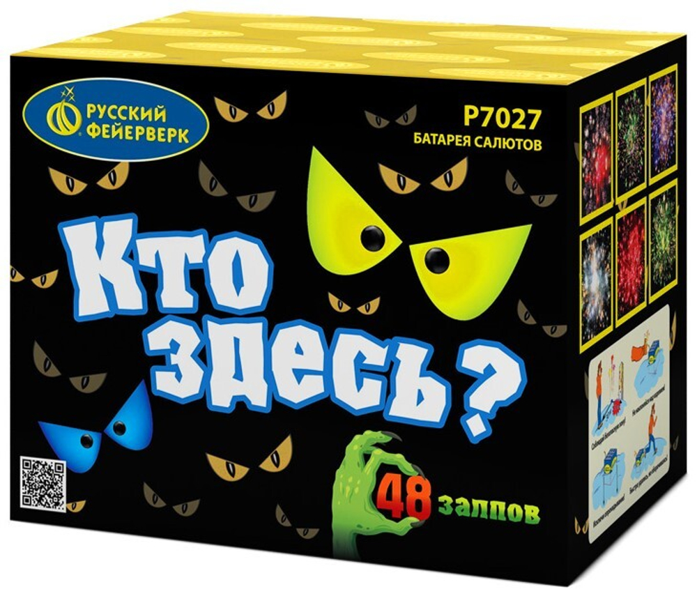 Р7027 Салют "Кто здесь?" (0,7" х 48 залпов)