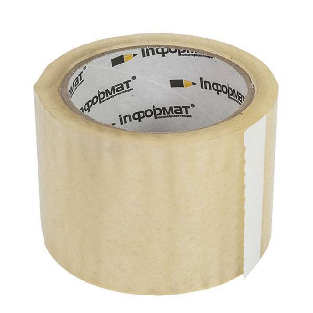 Клейк.лента упак. inФОРМАТ 72 мм 57,00 м 45 мкм прозр.