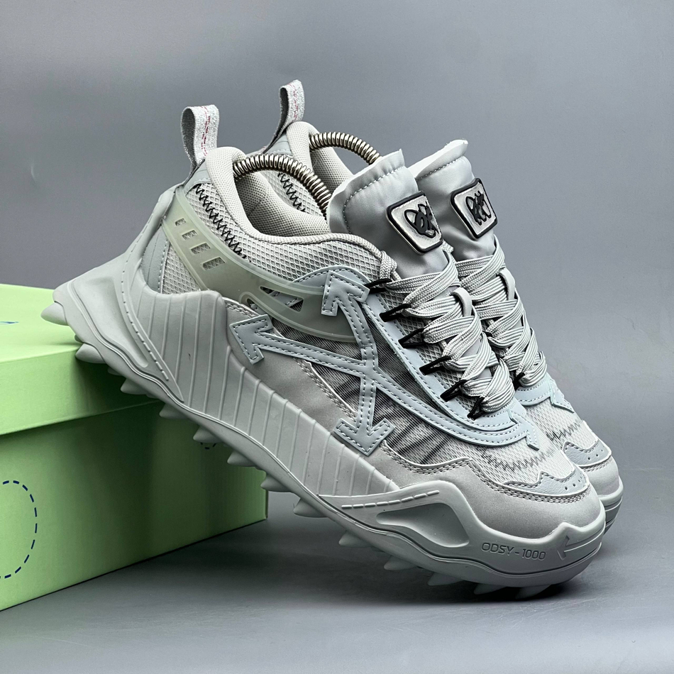 Кроссовки Off White ODSY 1000 #613 (сер.)