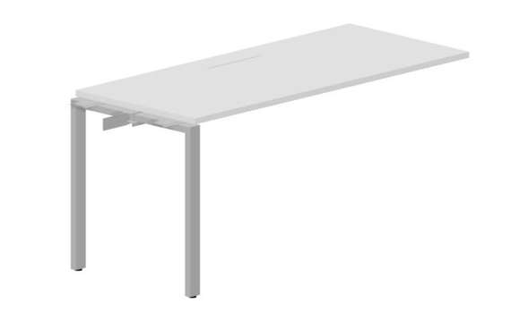 стол Strike 1580х680х750мм (меламиновый аутлет) - приставной элемент