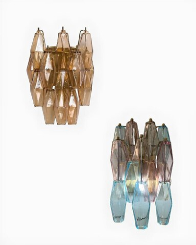 Настенные светильники из венецианского стекла