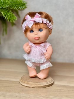 Пупс BERJUAN виниловый 20см Pecosetes (124A2)