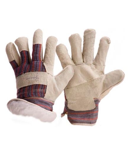 Перчатки утепл.спилковые "ТАЙГА"