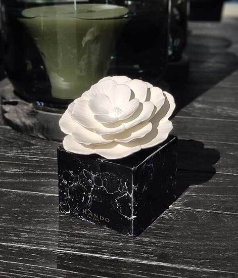 Black Marble, ароматический диффузор с необычными палочками, Chando